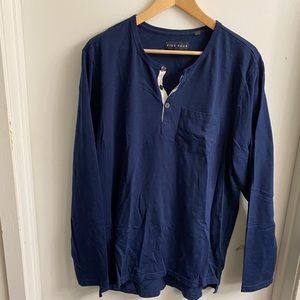 Five Four Men’s Henley Shirt Sz XL